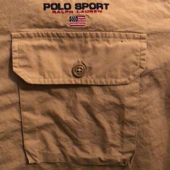 Vintage Polo Sport long sleeve button up - Picture 2 of 3